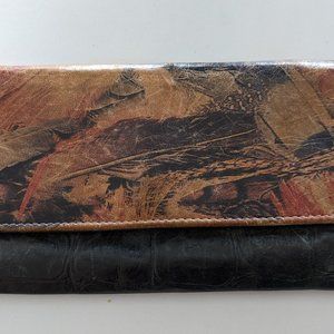 Topshop wallet clutch with adjustable chain